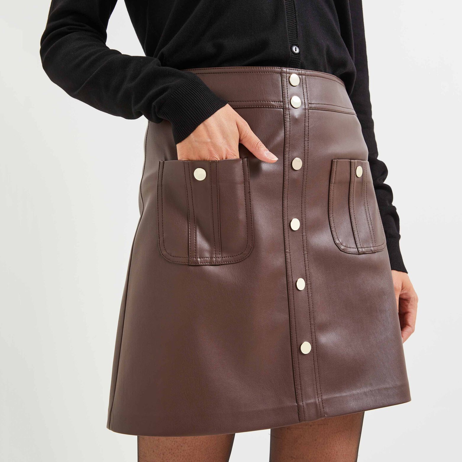 Jupe trapèze femme