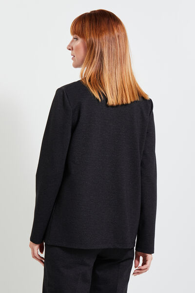 Blazer décontracté maille femme