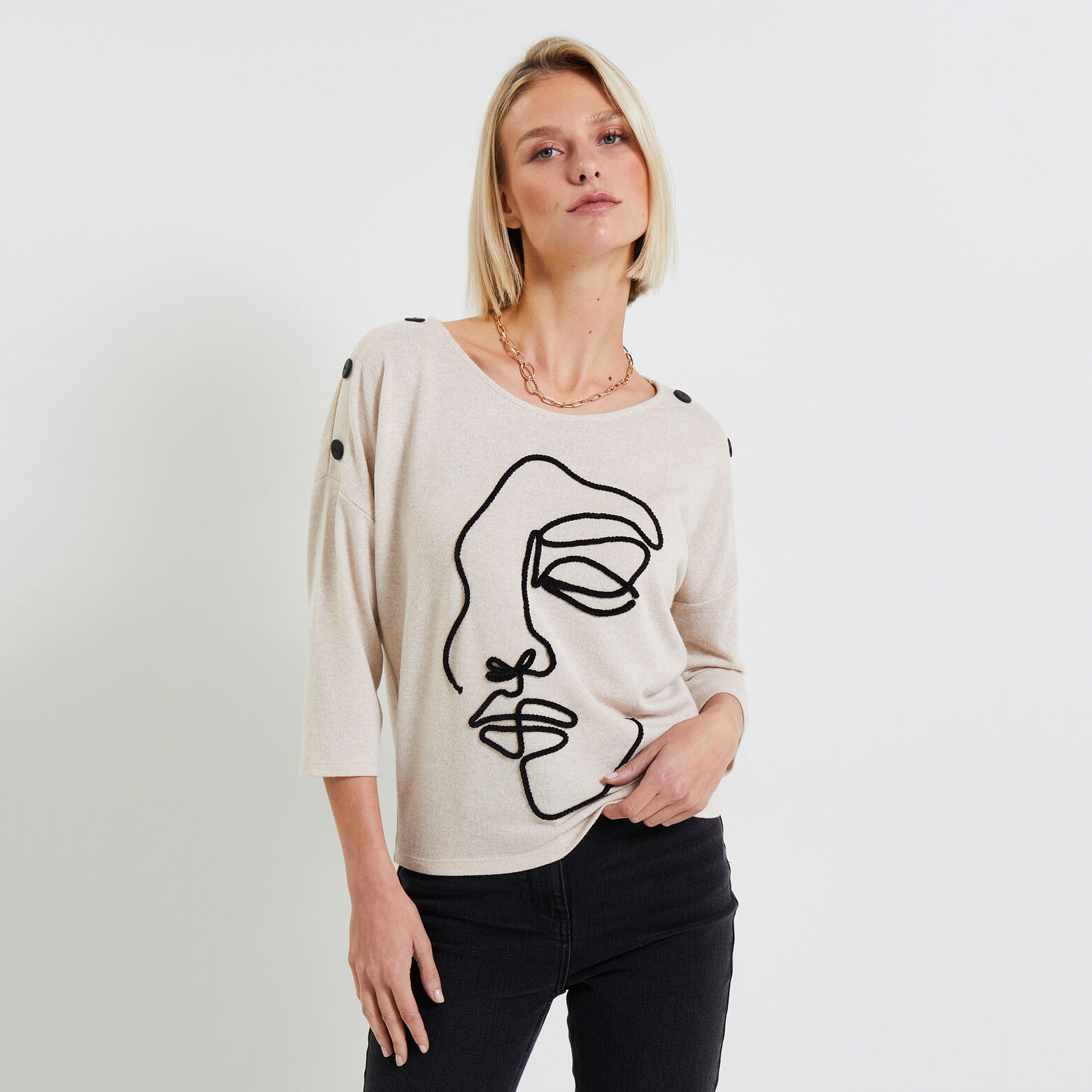 Tshirt doudou femme
