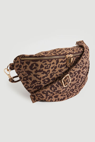 Sac banane imprimé léopard femme