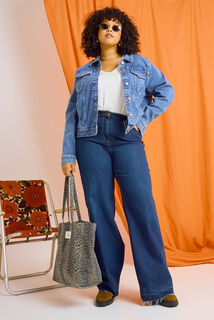 Veste en denim femme