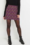 Jupe trapèze jacquard femme