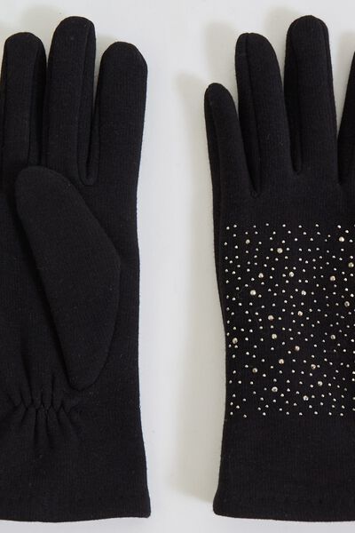Gants maille femme