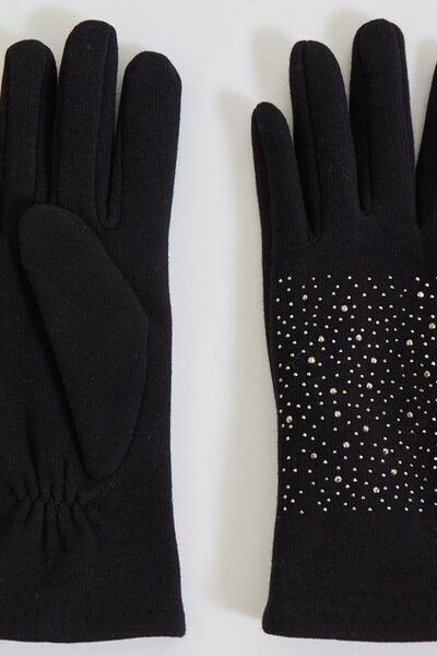 Gants maille femme