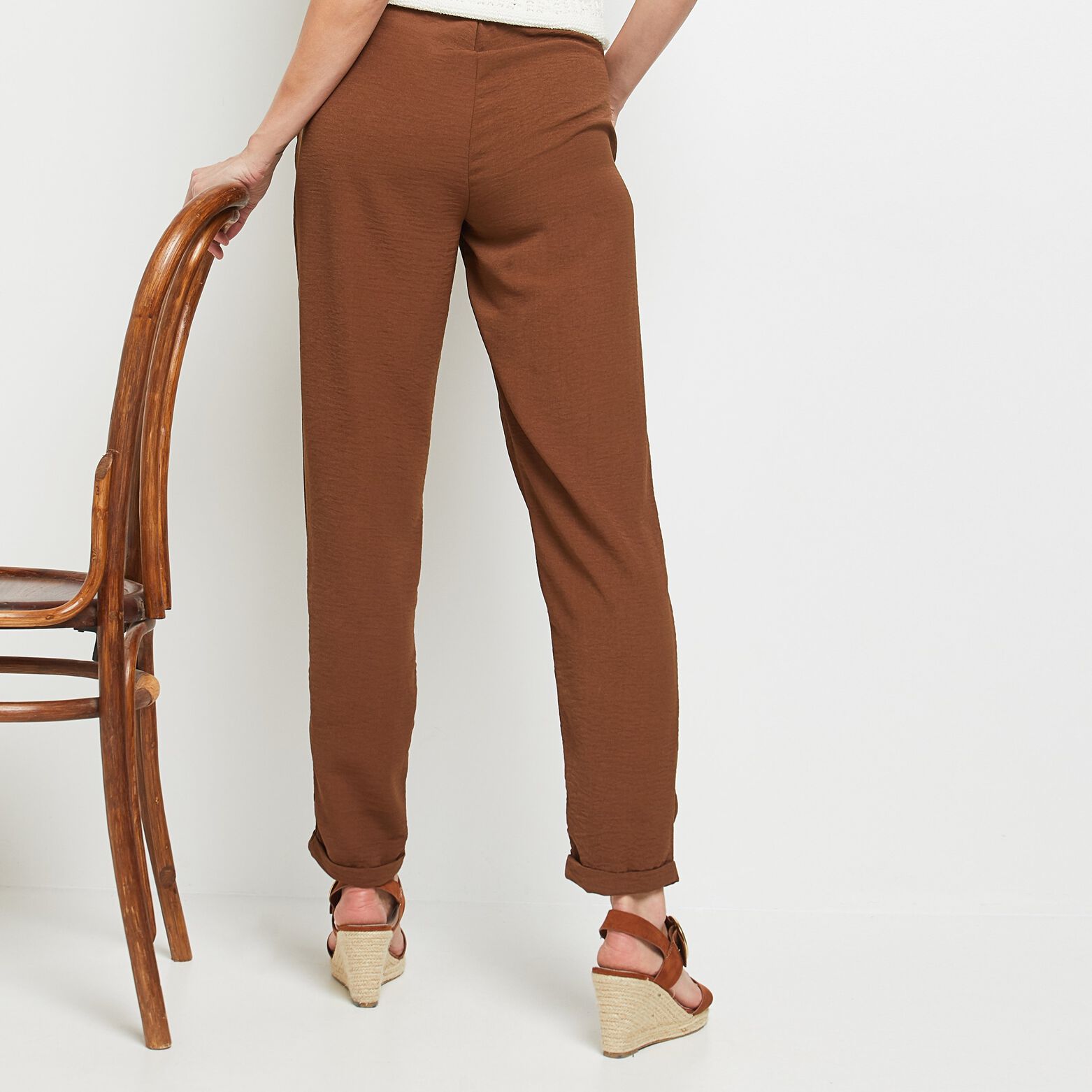 Pantalon fluide femme 