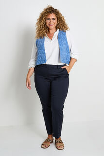 Pantalon cigarette femme
