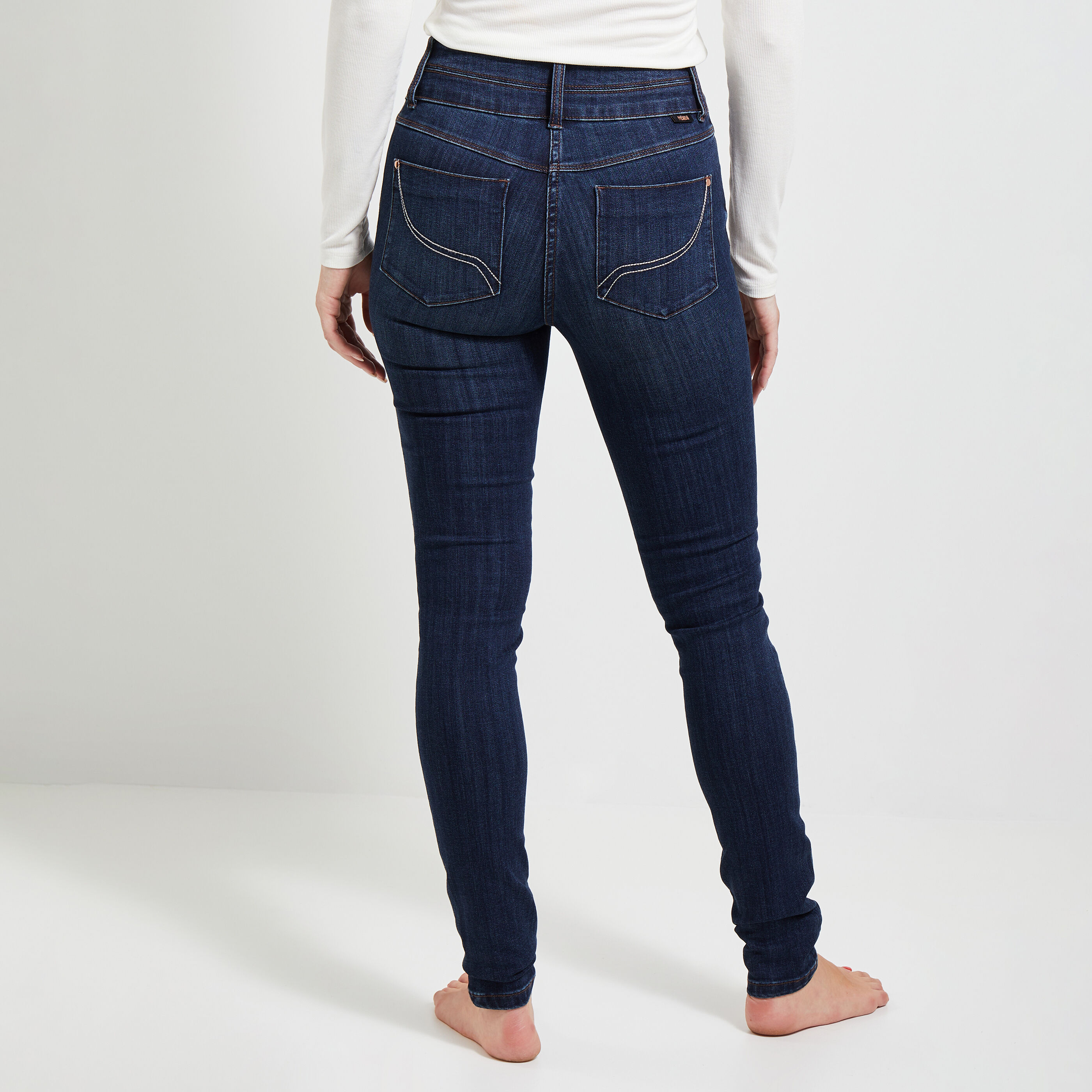 Jean slim taille haute MILAN S02 femme