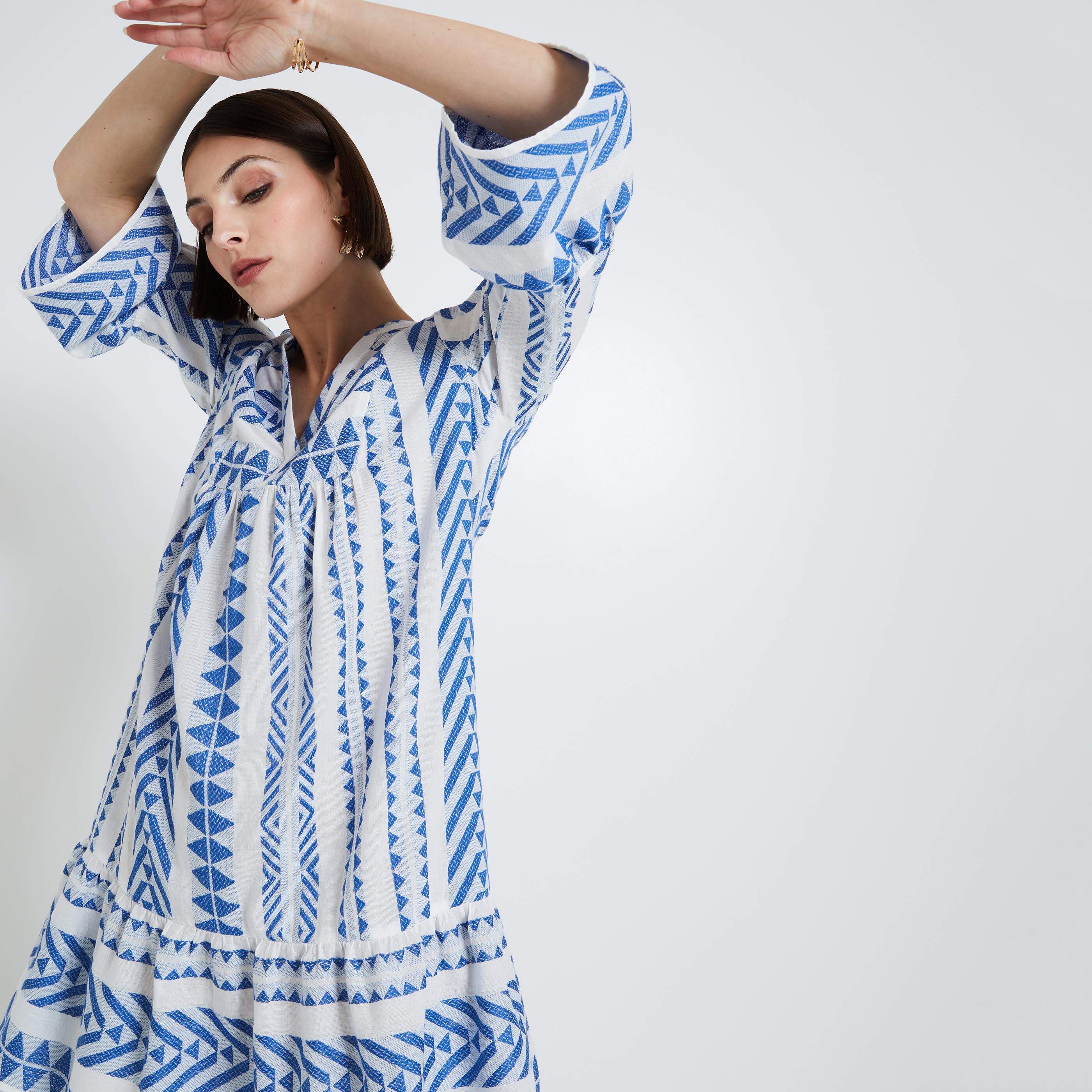 Robe imprim&eacute;e femme