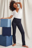 Jean droit taille haute ROME femme