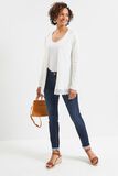 Gilet mi long femme