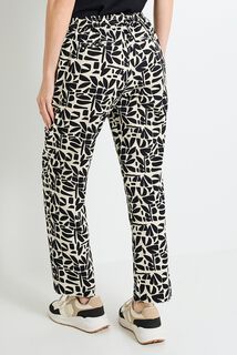 Pantalon fluide imprimé femme