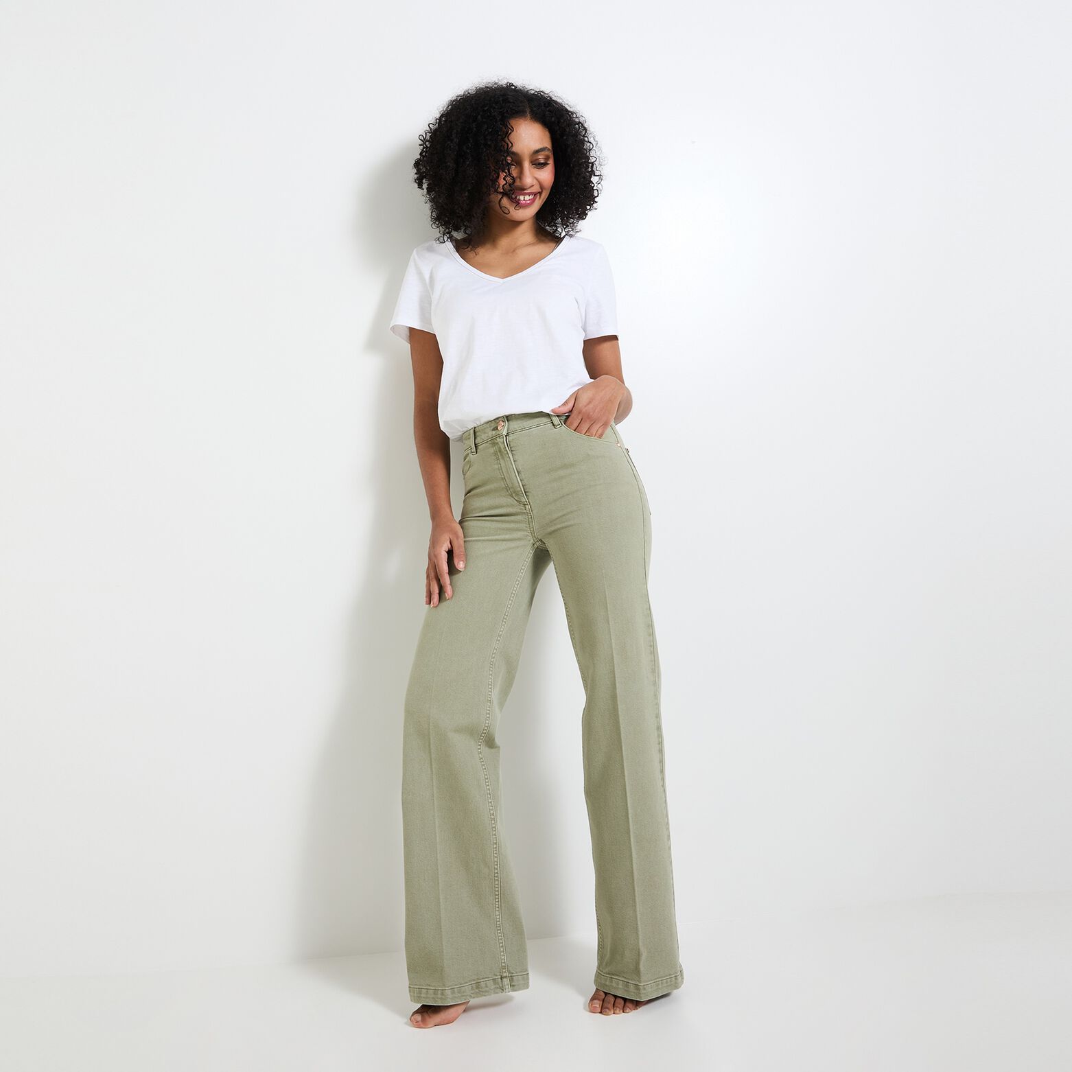 Jean flare WOODSTOC F02 femme