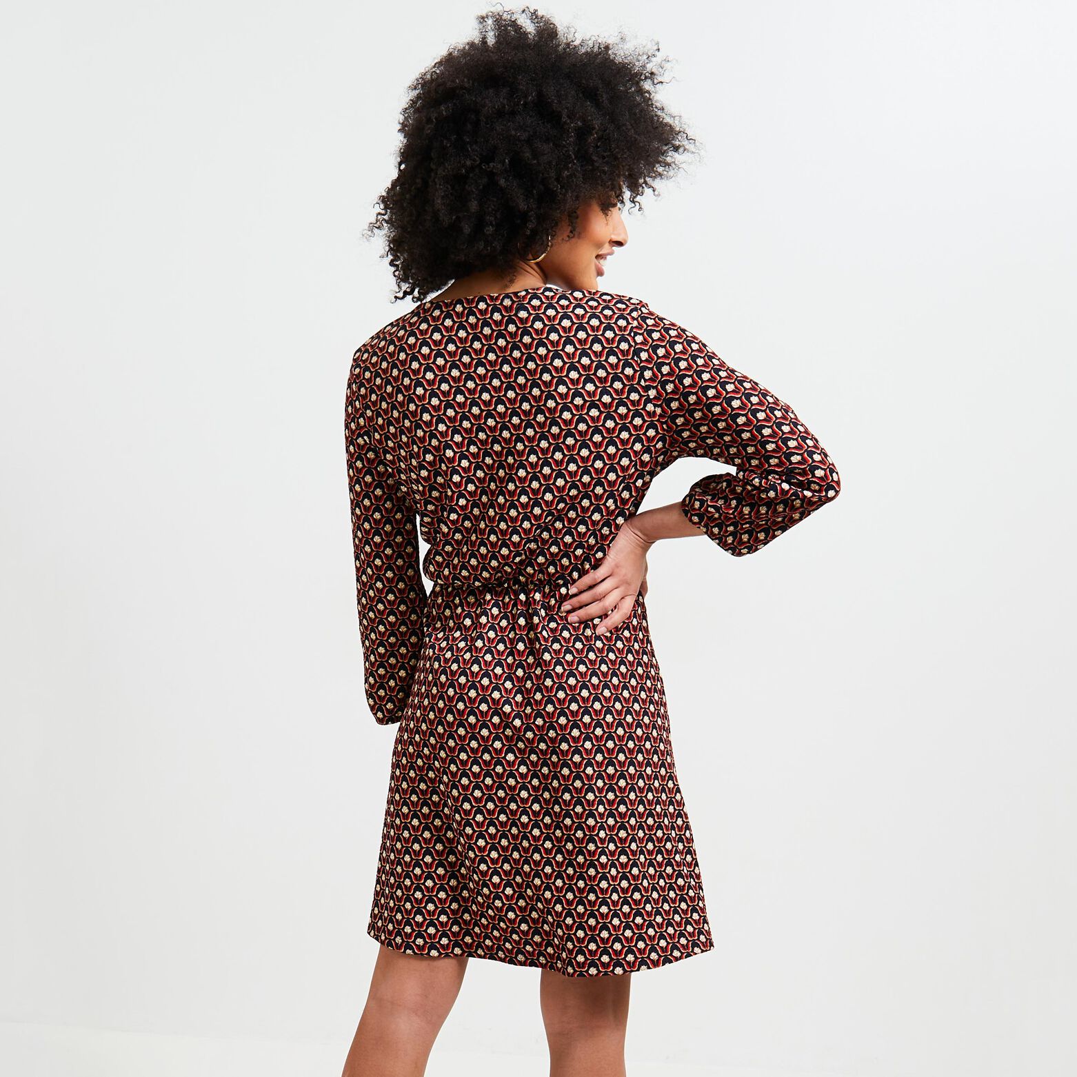 Robe imprimée femme