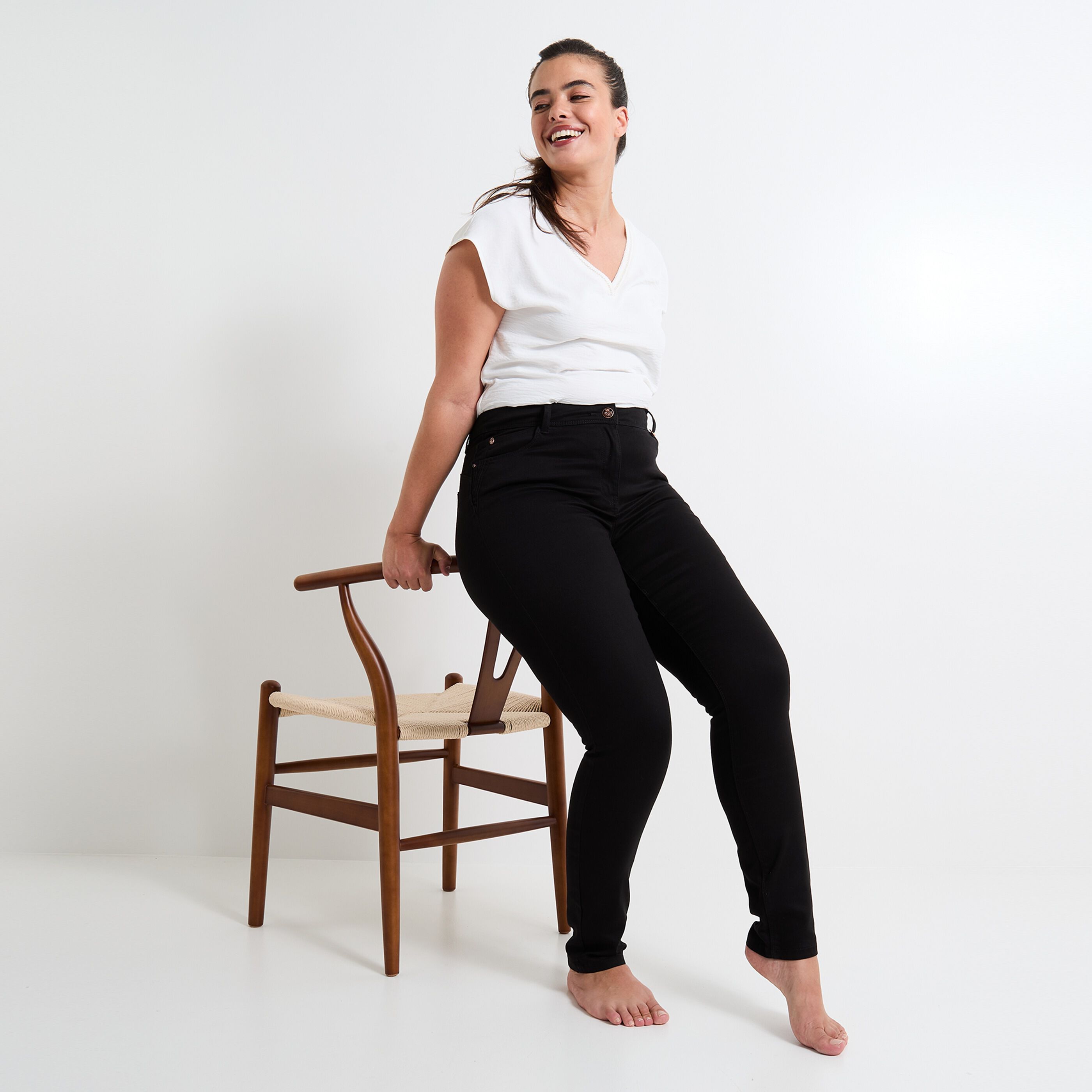 Jean slim push-up RIO P01 femme