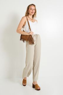 Pantalon large irisé femme