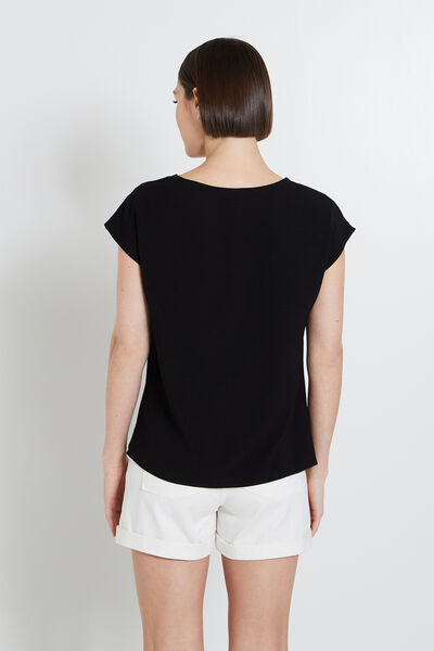 Blouse manches courtes femme