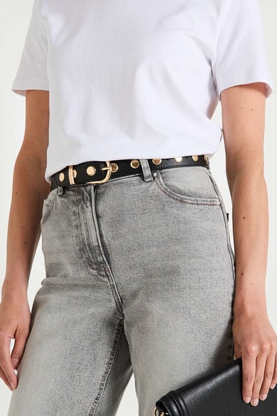 Ceinture cloutée femme