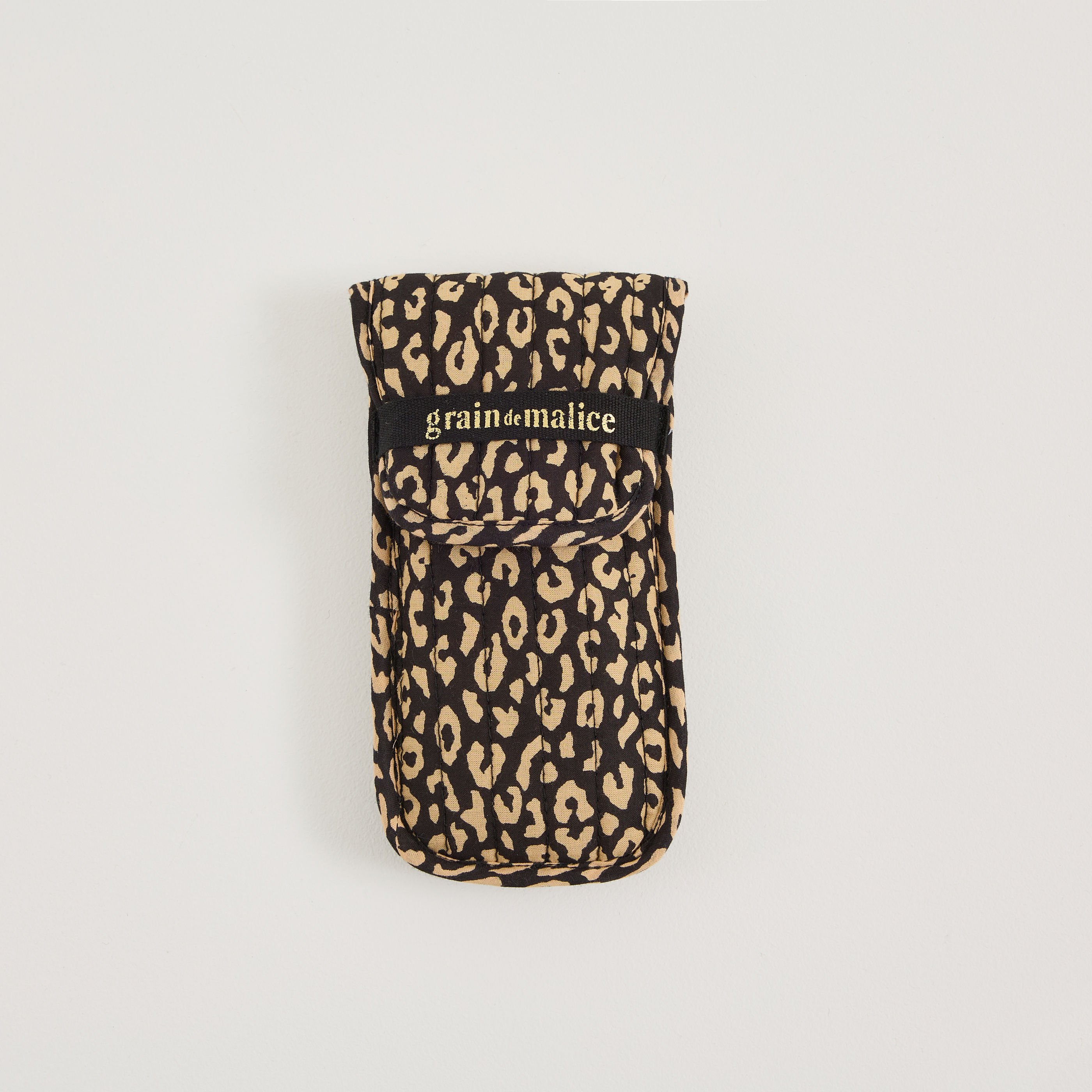 Etui &agrave; lunettes imprim&eacute; l&eacute;opard femme