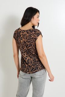 T-shirt col rond femme