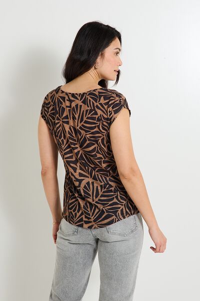T-shirt col rond femme