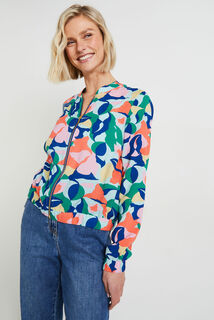 Veste bomber imprimée femme