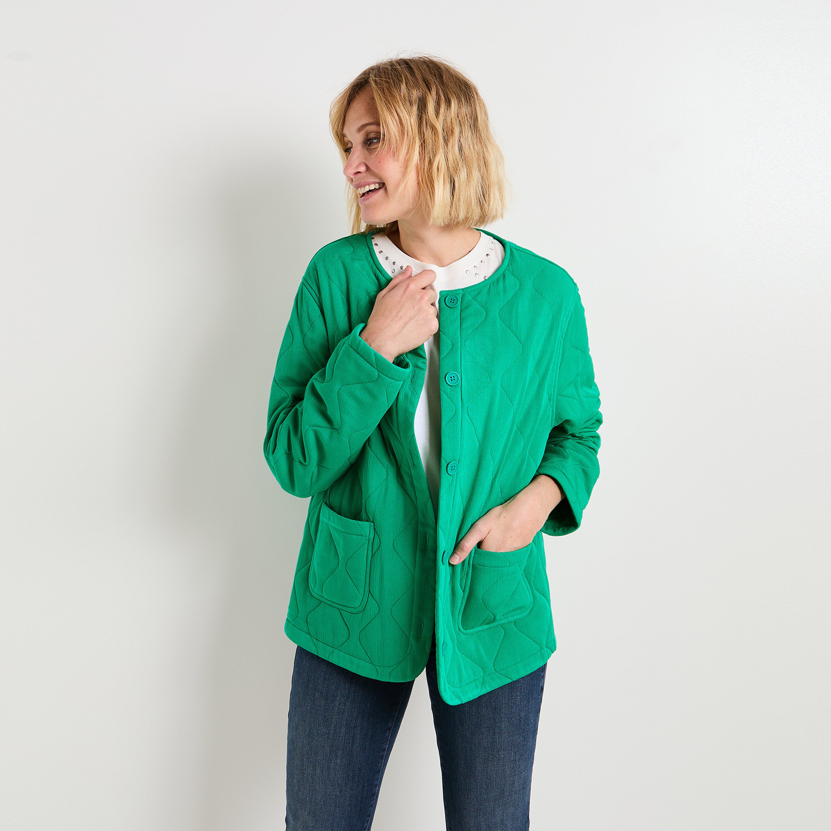 Veste matelass&eacute;e femme