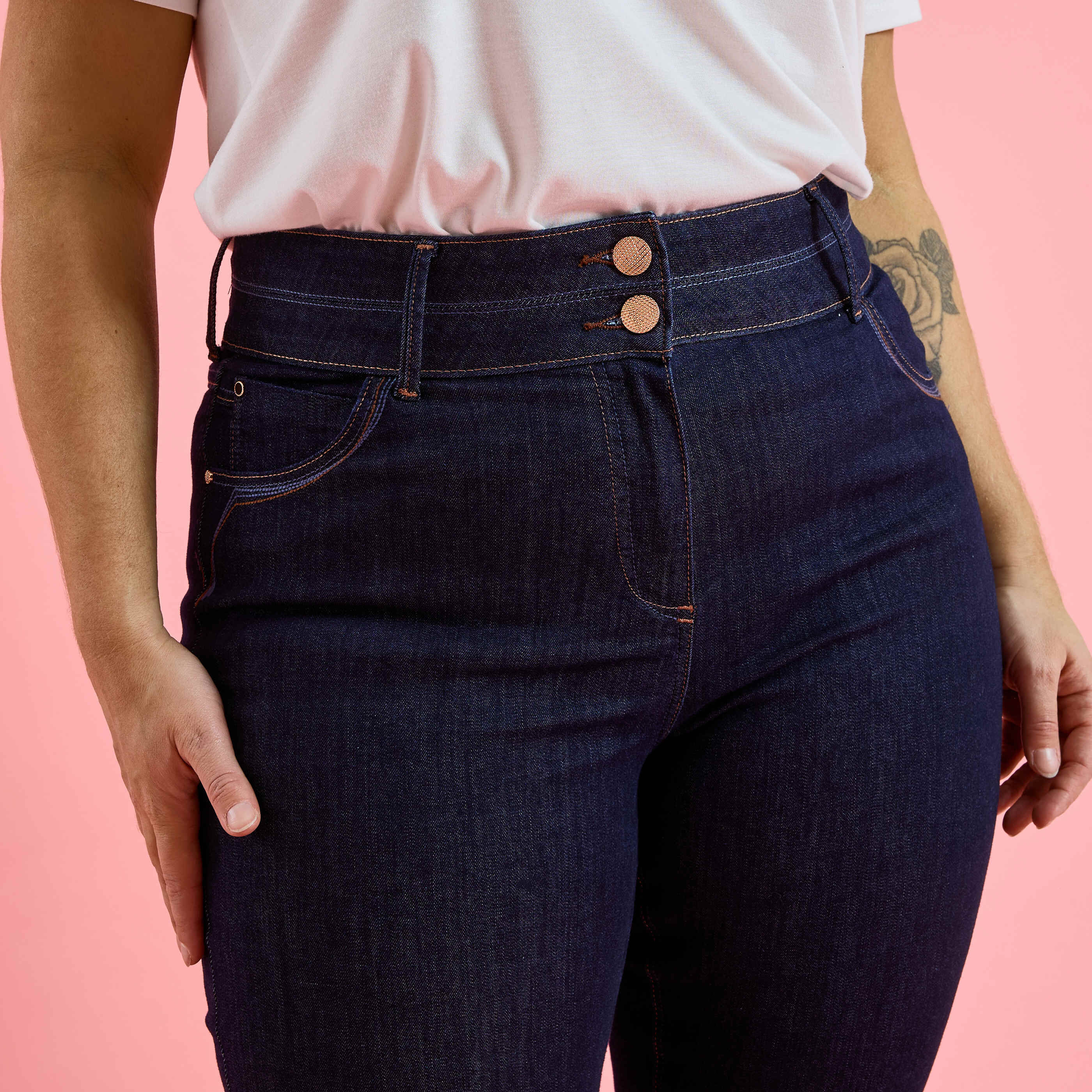 Jean droit ROME D02 femme