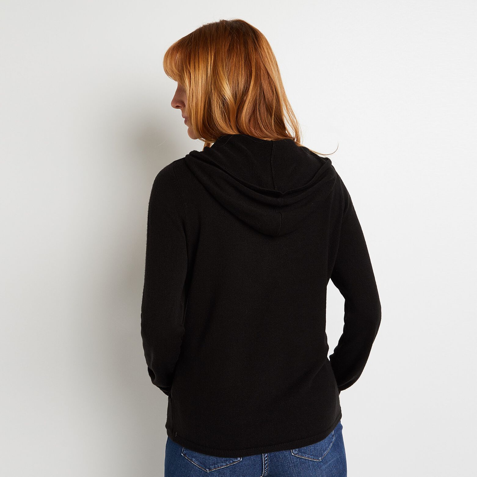 Gilet à capuche femme
