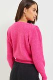 Pull col rond femme