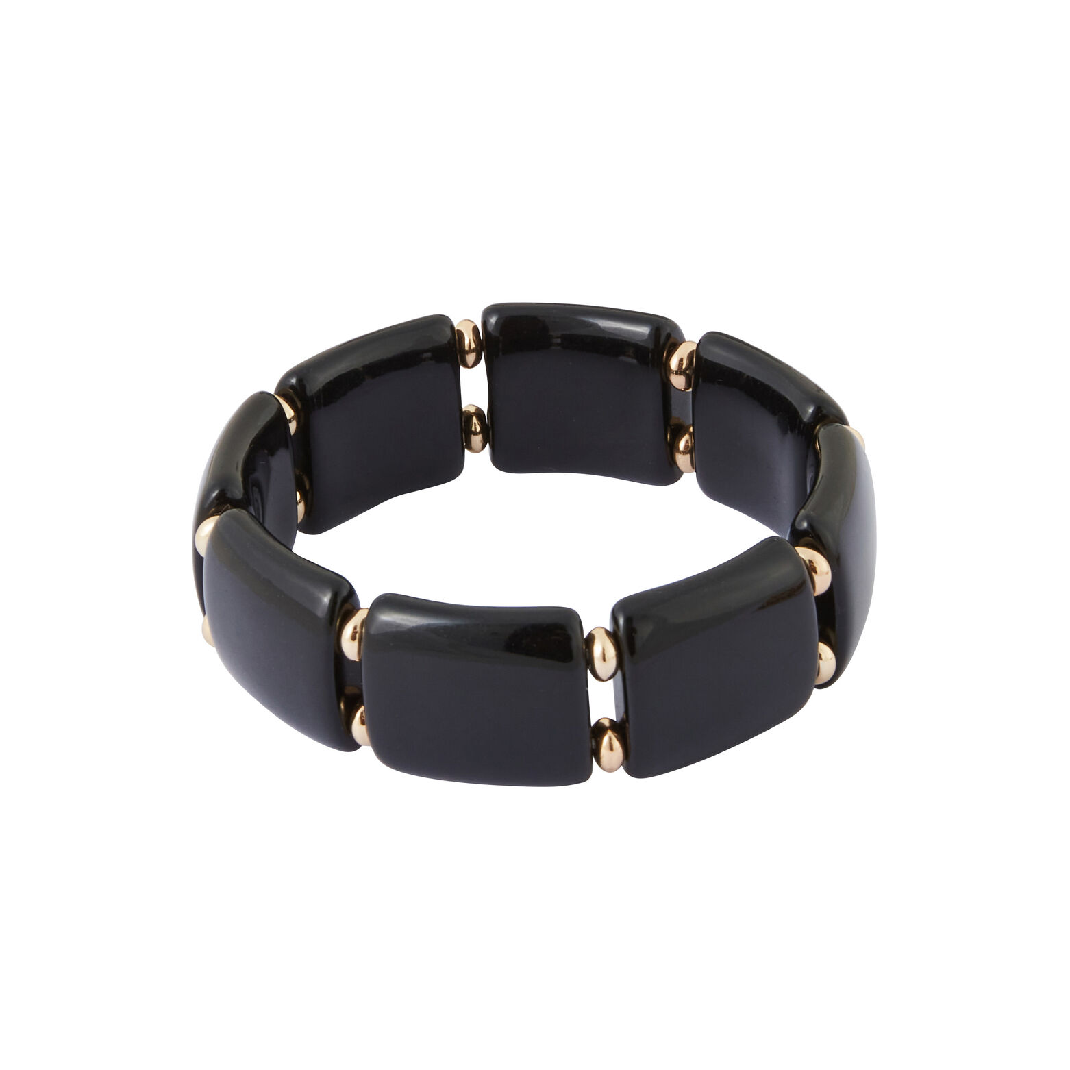Bracelet élastique noir