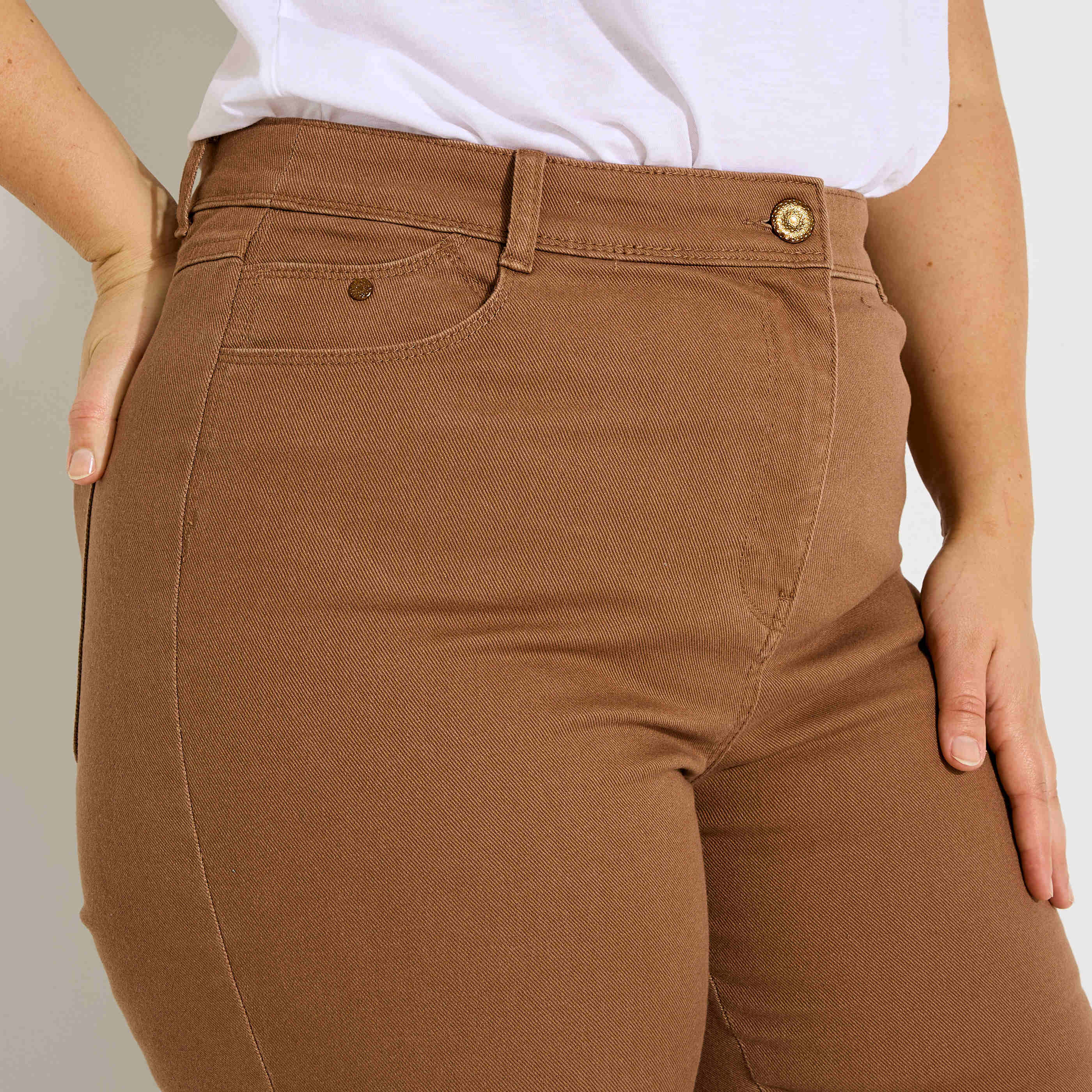 Jean bootcut raccourci TROPEZ RB02 femme