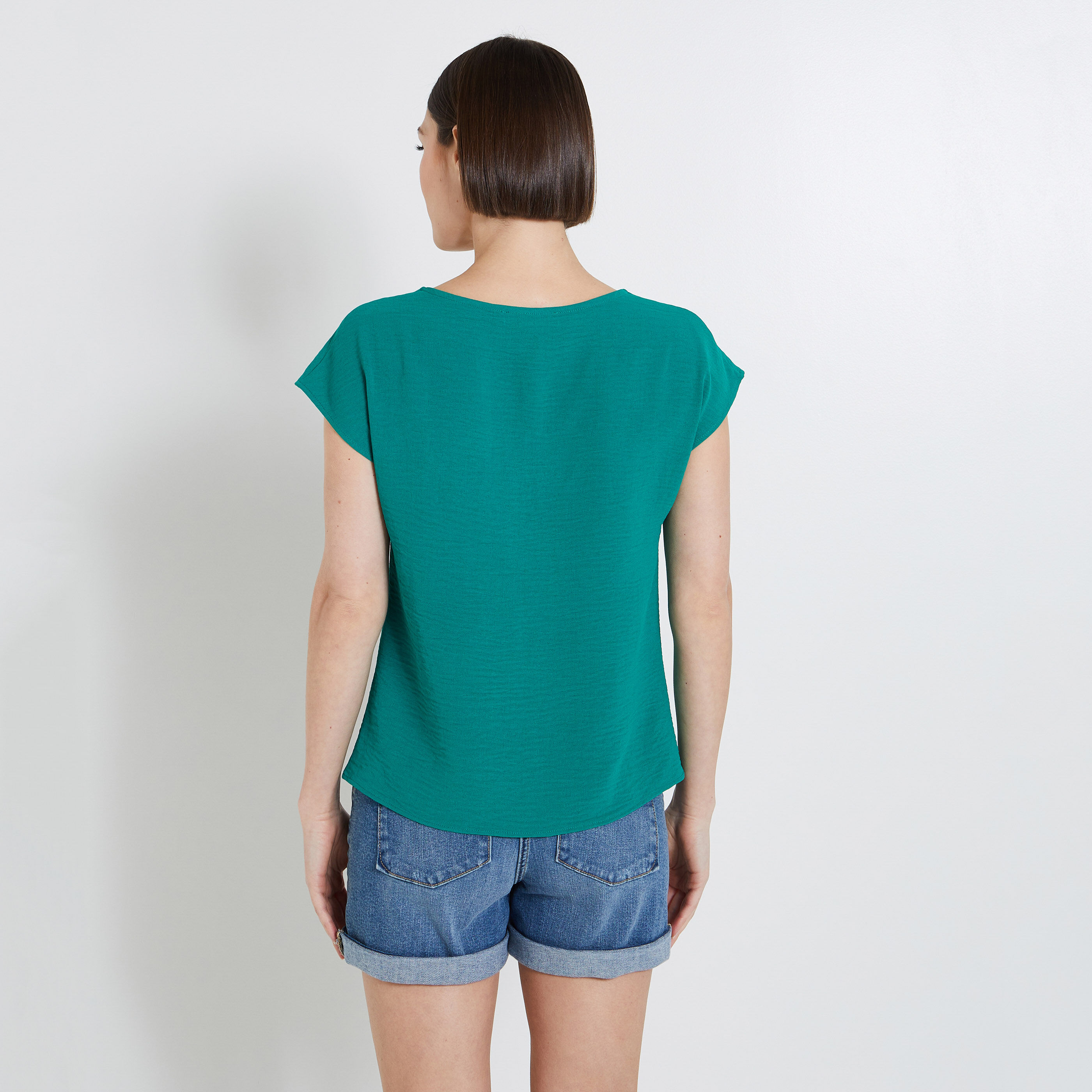 Blouse manches courtes femme
