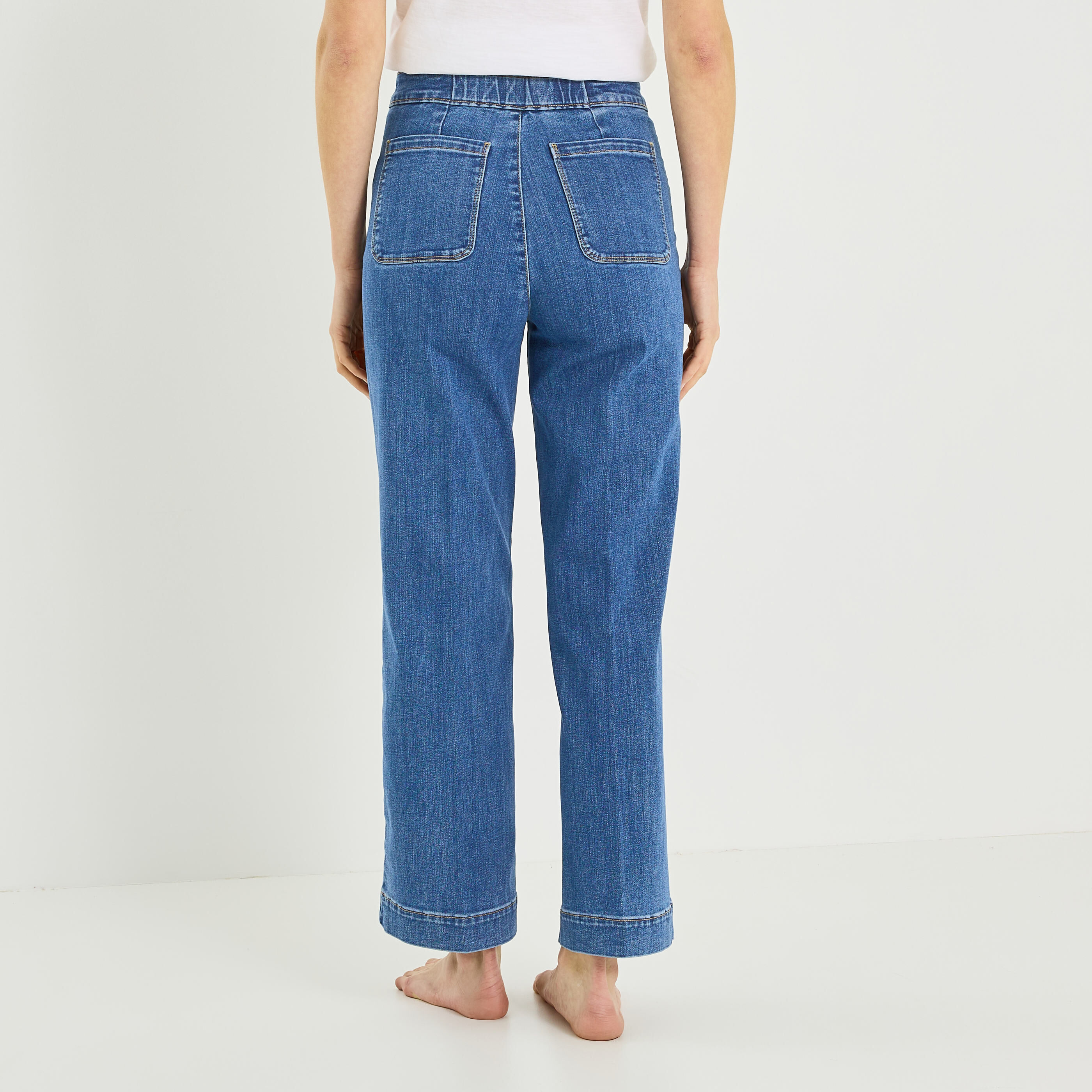 Jean flare POMPON F02 femme