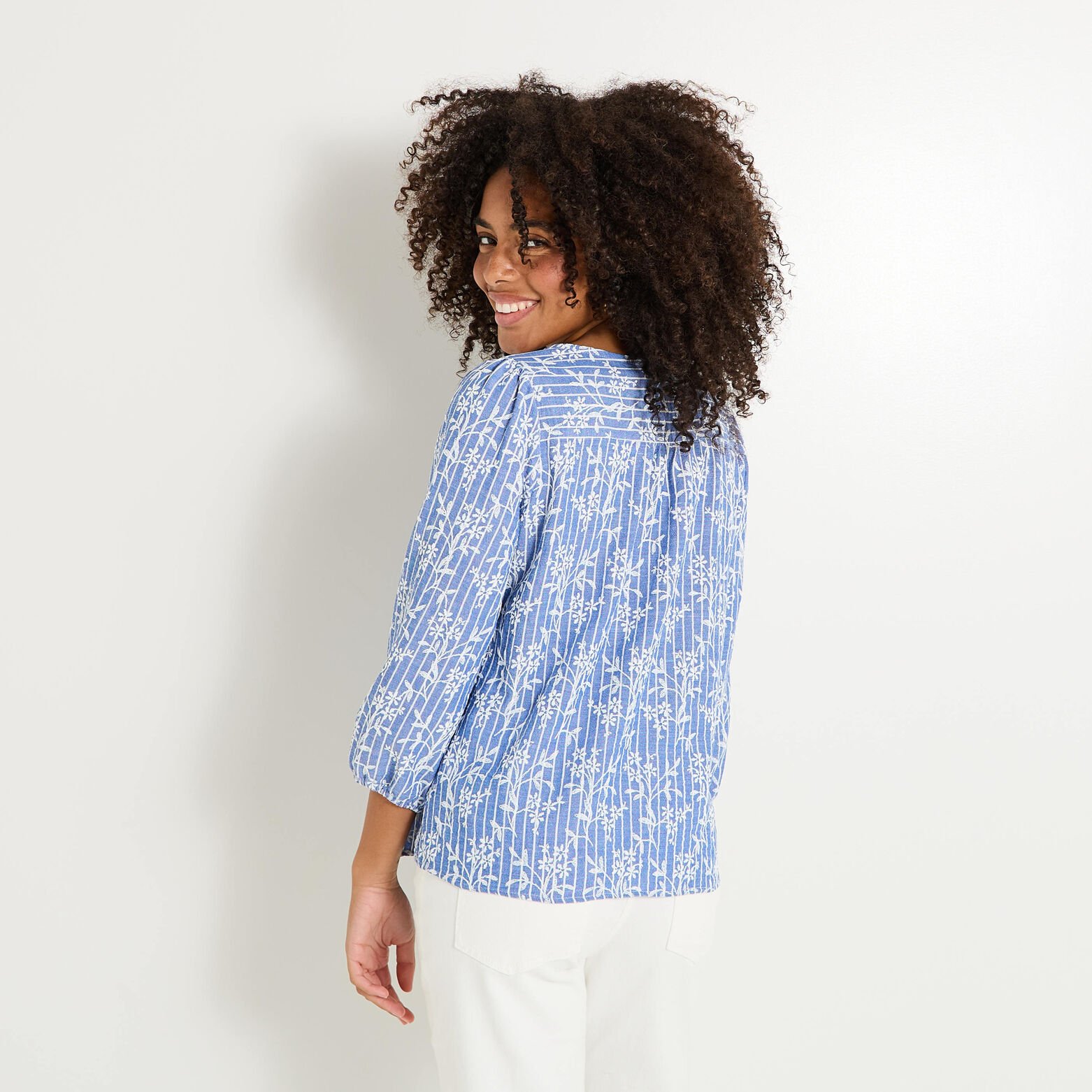 Blouse imprimée femme