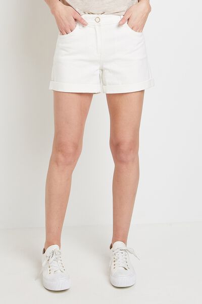 Short en jean femme
