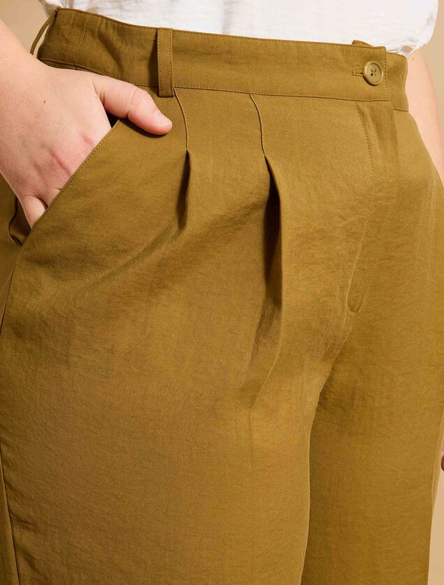 Pantalon ballon fluide femme