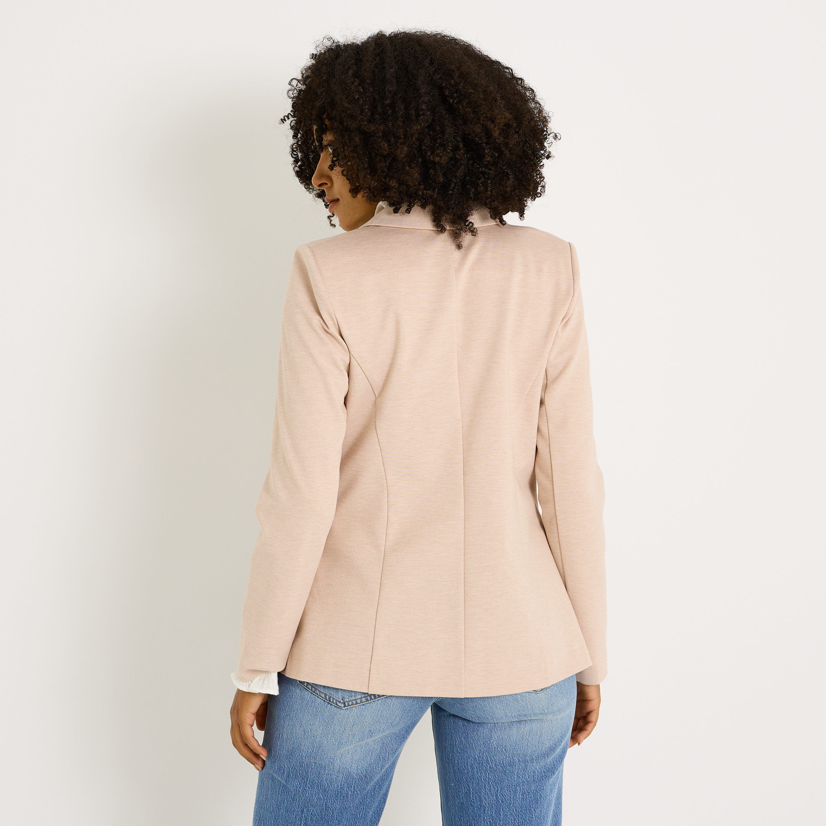 Blazer en maille femme