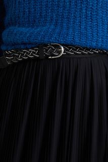 Ceinture tressée femme