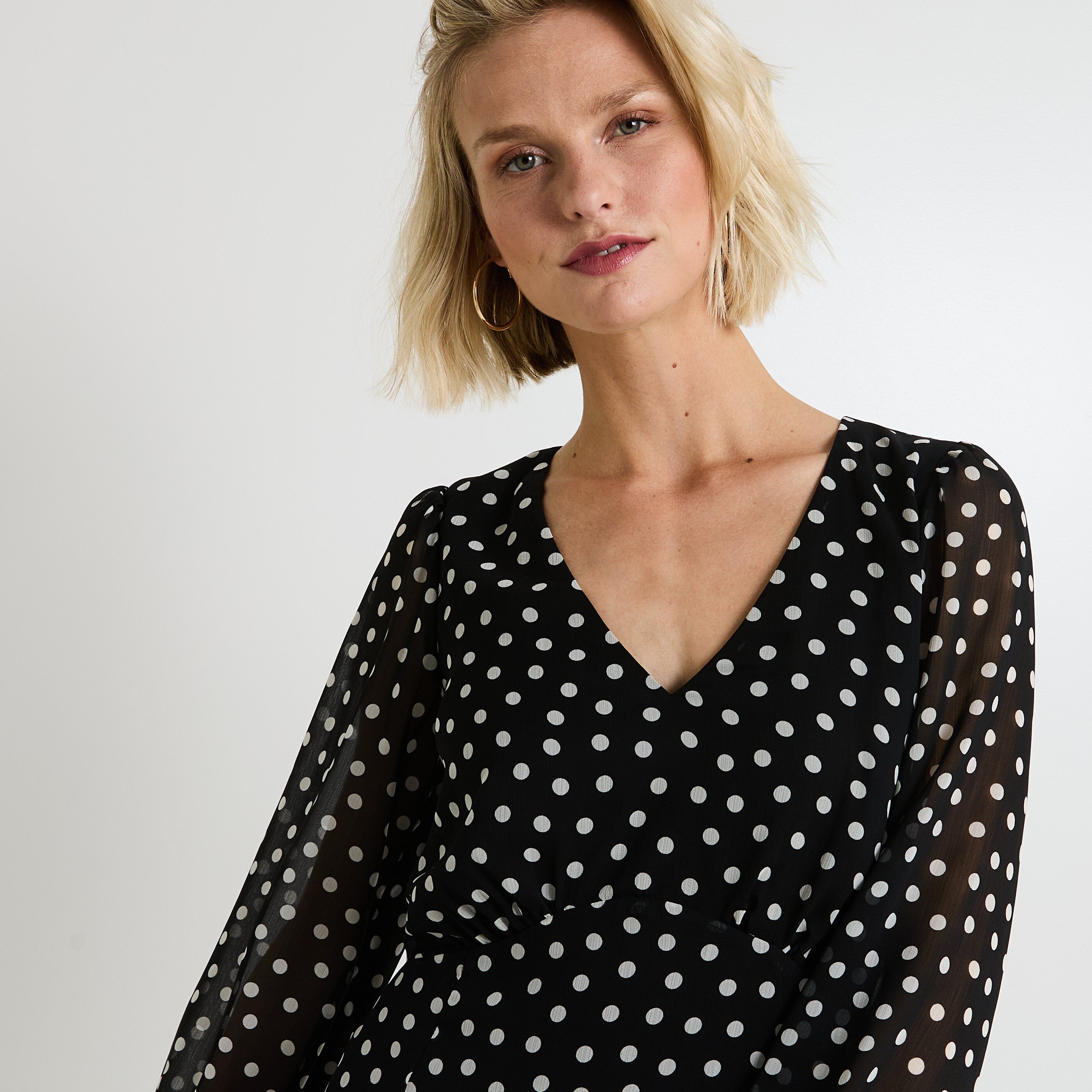 Robe imprim&eacute;e femme