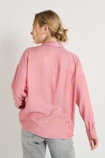 Chemise rayée femme