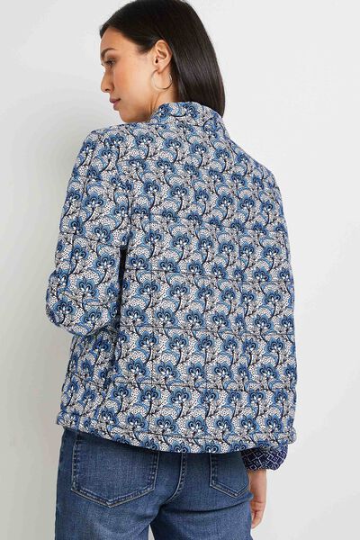 Veste réversible matelassée femme