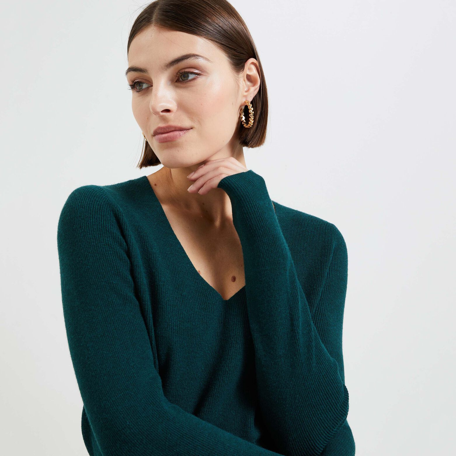 Pull dentelle femme