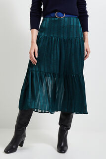 Jupe longue imprimée femme