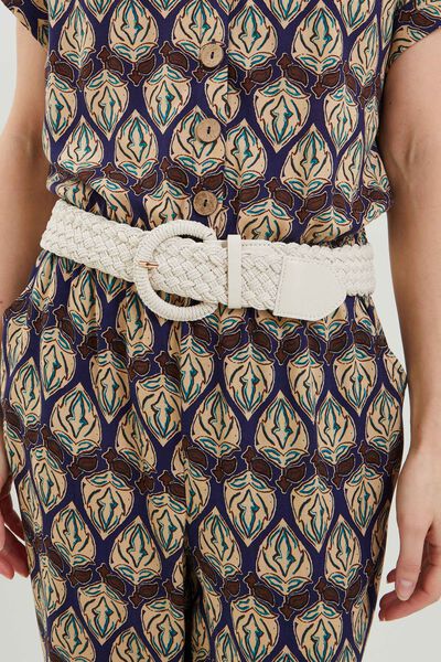 Ceinture tressée femme