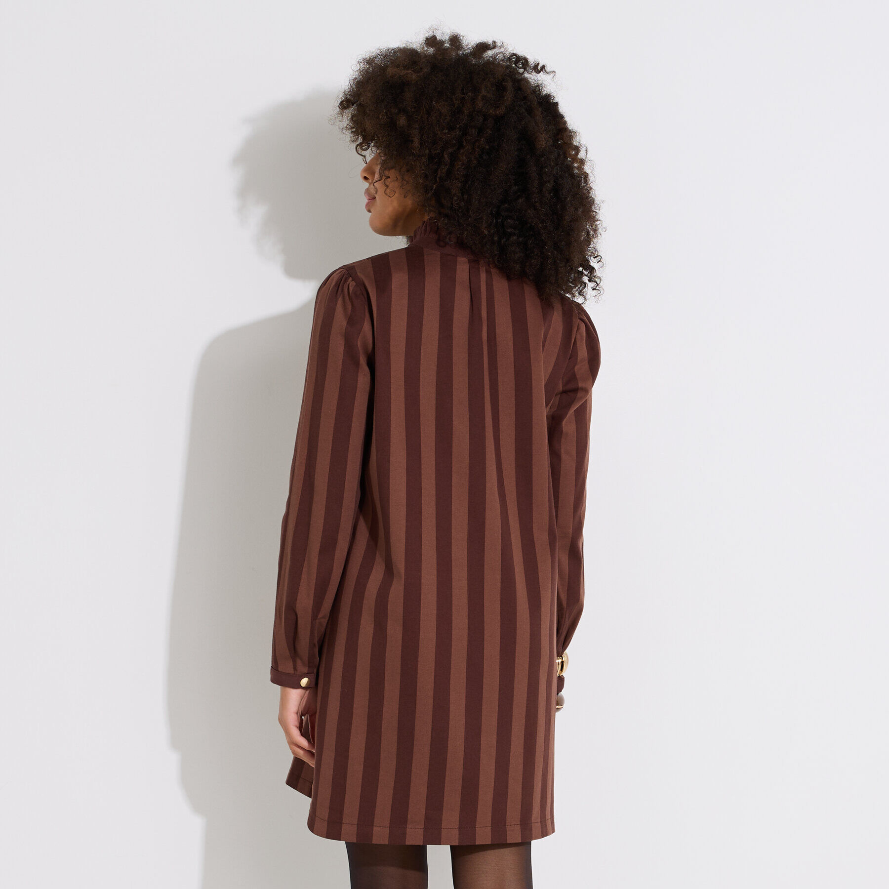 Robe &agrave; rayures 