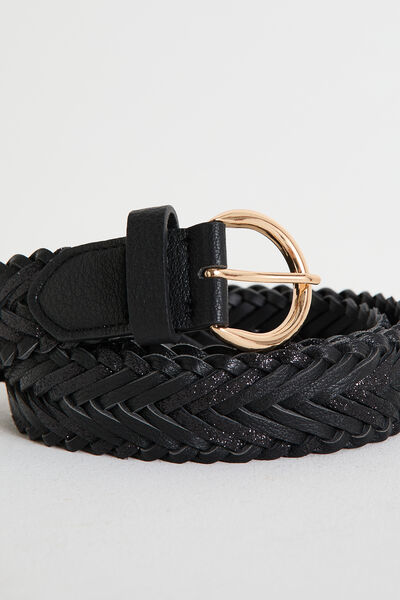 Ceinture tressée femme