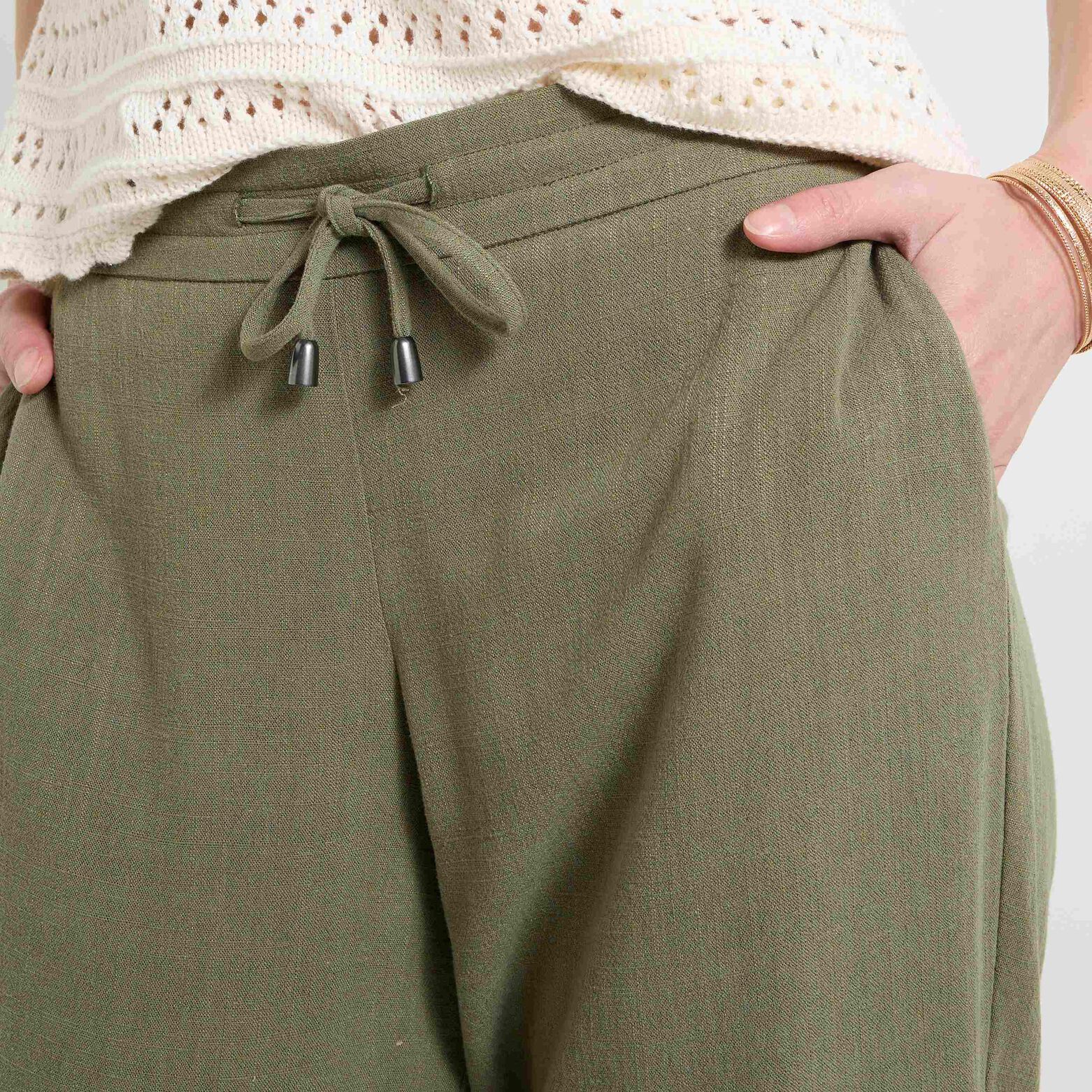 Pantalon fluide femme