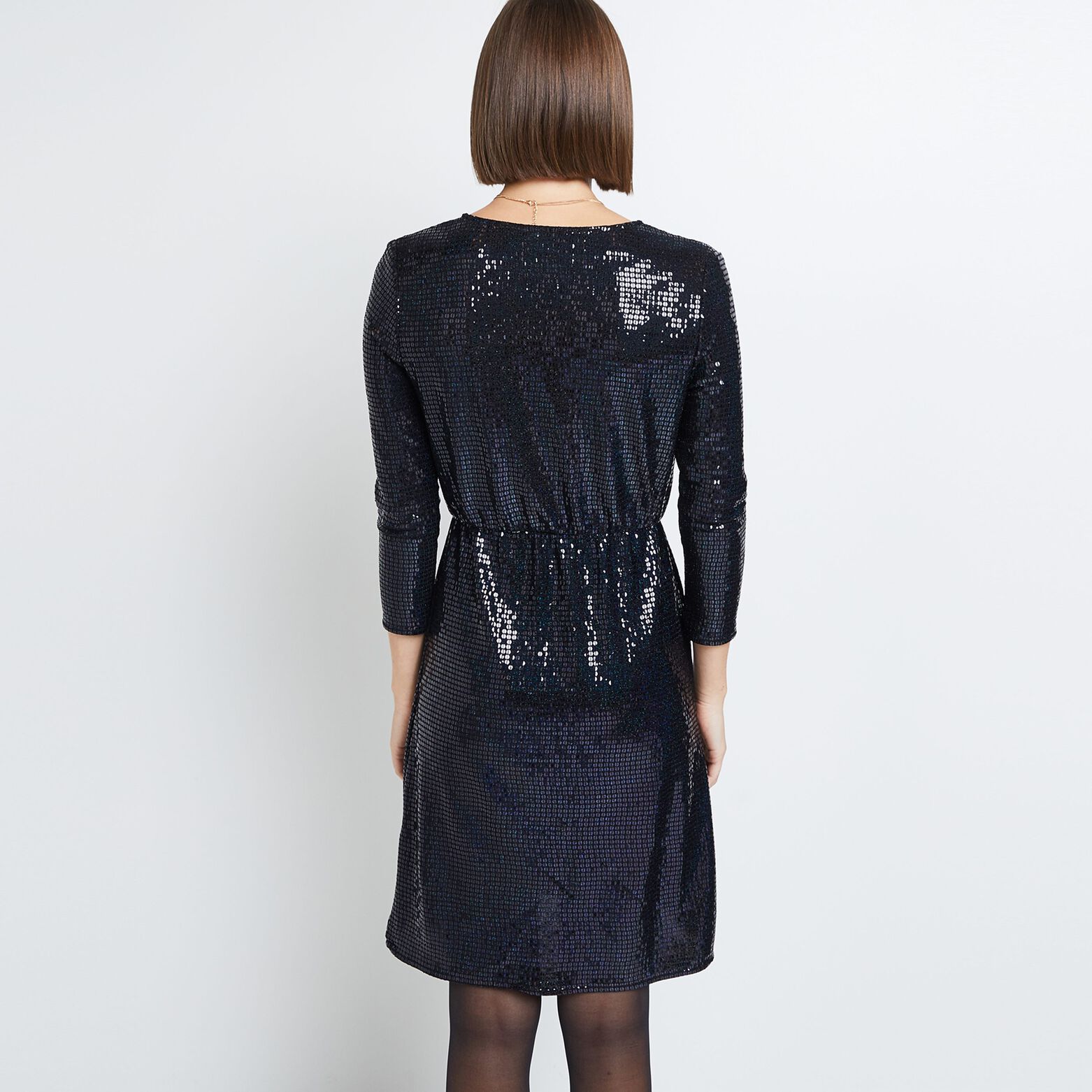 Robe à paillettes femme