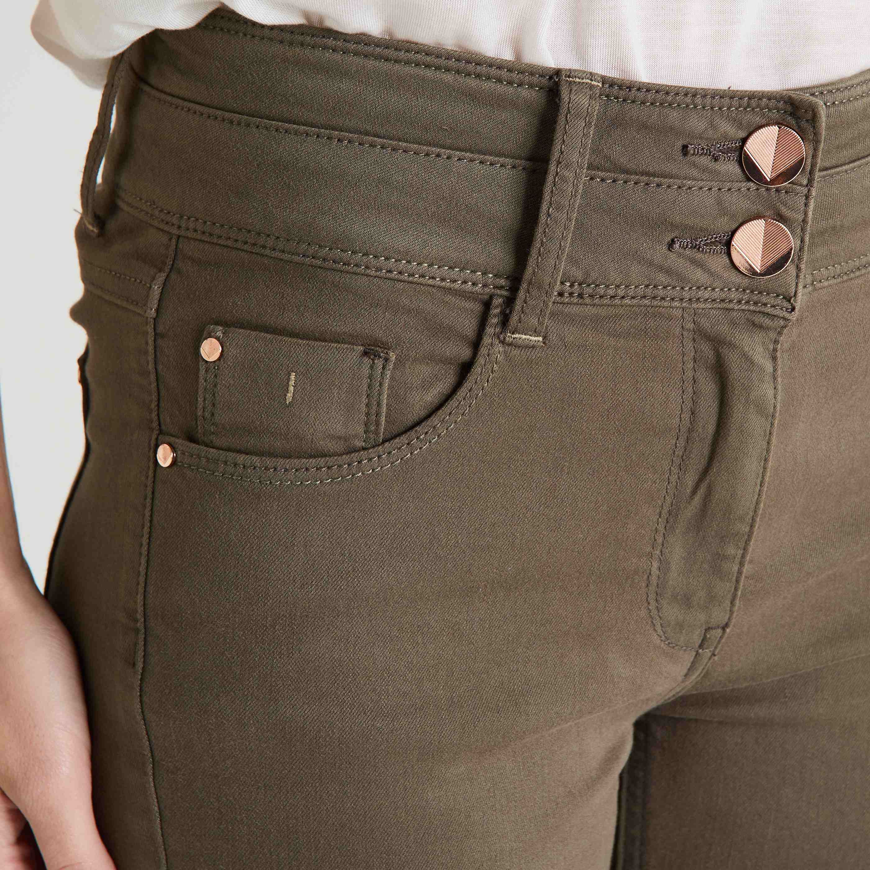 Jean raccourci HANOI R02 femme