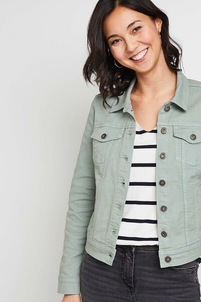Veste en jean femme